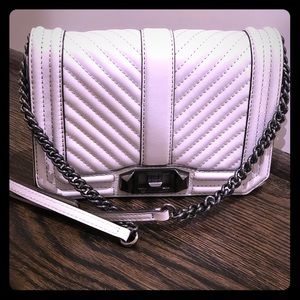 Rebecca Minkoff Chevron Quilted Love Crossbody